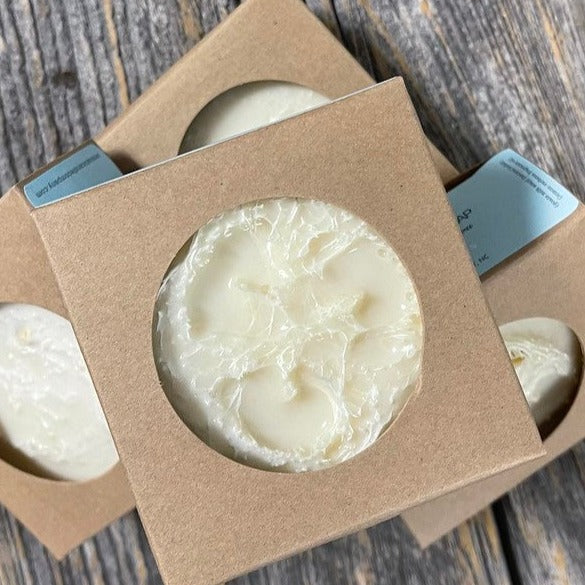 Pedi-Loofah Goats Milk Soap: Coastal Bliss Scent.