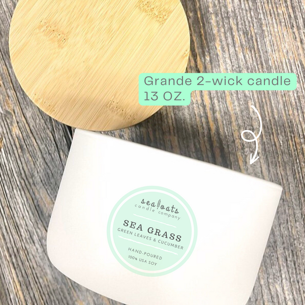 Sea Grass Signature Candle | Buy 3 & Save!
