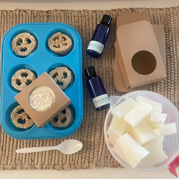 DIY Pedi Loofah Soap Kit