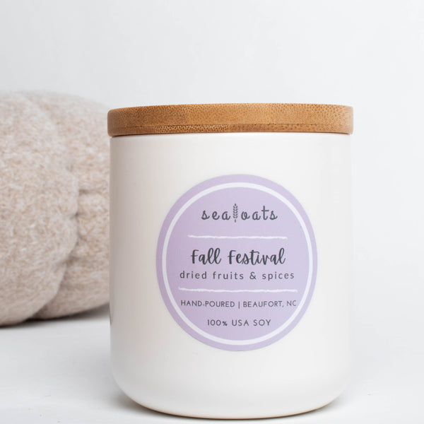Fall Festival Seasonal Candle: LIMITED QUANTITIES for the fall season!