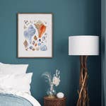 Seashell Watercolor Print