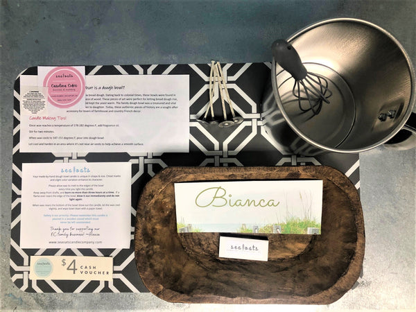 Winter Dough Bowl Candle Workshop: SIGN UPS NOW OPEN!