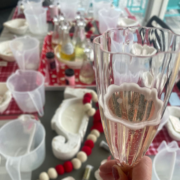 Studio 8 Wellness Center Galentine's Candle Party