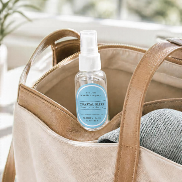 Hand Sanitizer: Coastal Bliss | Sea Breeze | Carolina Christmas | 1 oz. Spray Bottle