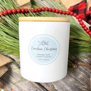 Carolina Christmas Seasonal Candle: Limited Quantities. Buy 3 & Save!