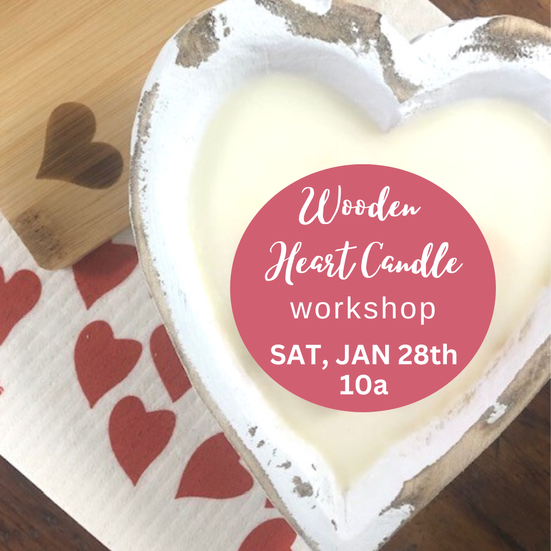 PRIVATE PARTY: Christine's Private Heart Candle Workshop