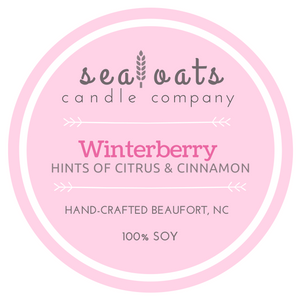 Winterberry Hints of Citrus & Cinnamon: LIMITED QUANTITIES for the season