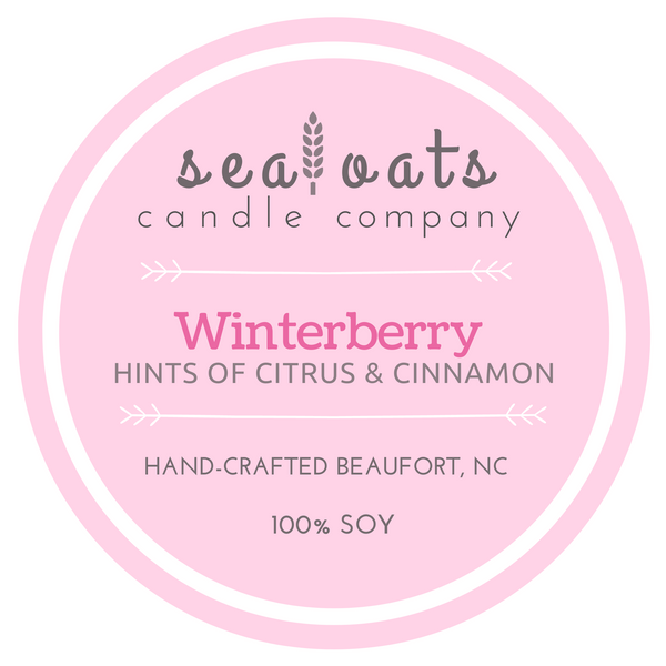 Winterberry Hints of Citrus & Cinnamon: LIMITED QUANTITIES for the season