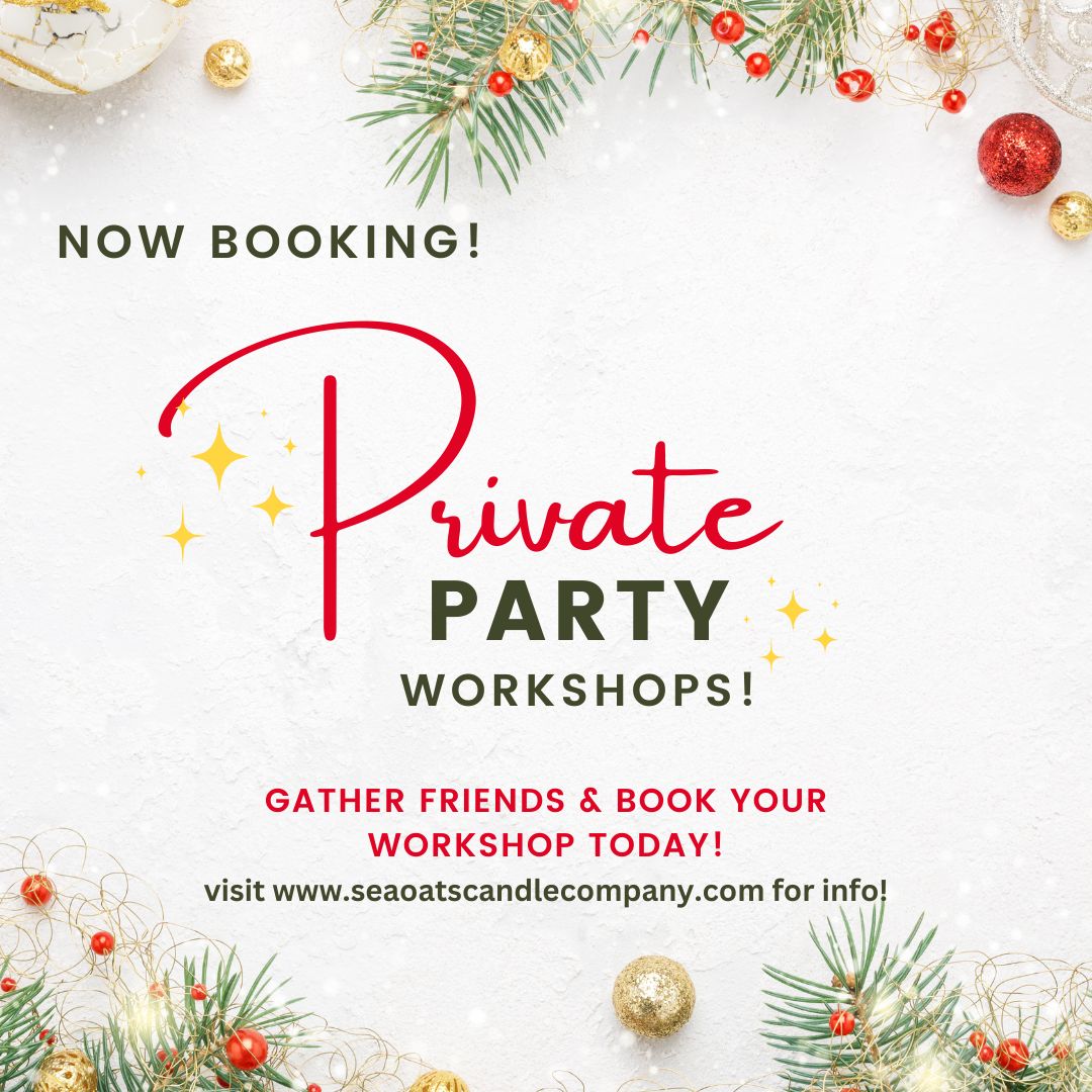 HOLIDAY PRIVATE PARTY WORKSHOPS!