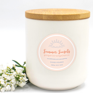 Summer Sunsets Signature Candle | New Tumbler Option & Refill