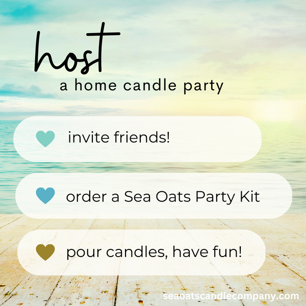 Host a Home Candle Party! On Sale Now